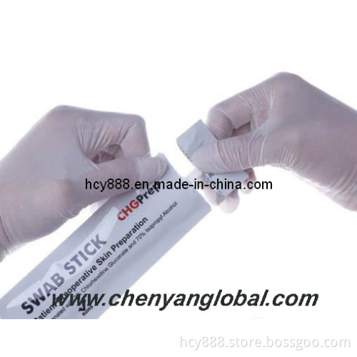 Medical Alcohol Sterile Chg Swabstick (CY-SS-70720C7I)